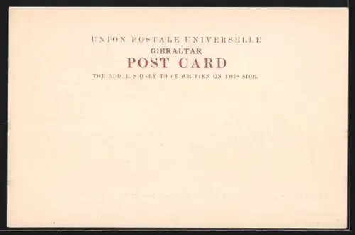 AK Gibraltar, The Town from the New Mole