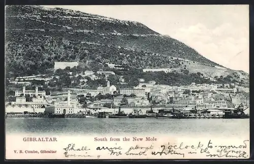 AK Gibraltar, South from the New Mole