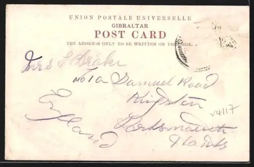 AK Gibraltar, South from the New Mole