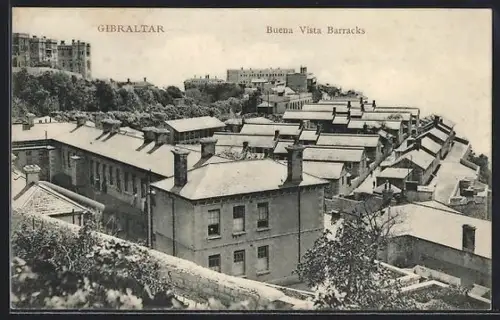 AK Gibraltar, Buena Vista Barracks, Kasernenansicht