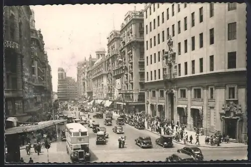 AK Madrid, Avda. de José Antonio, Vista parcial