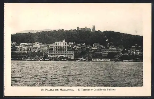 AK Palma /Mallorca, El Terreno y Castillo de Bellver