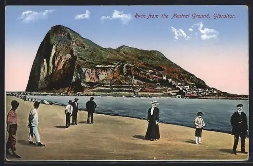 AK Gibraltar, at the Neutral Ground, the Rock