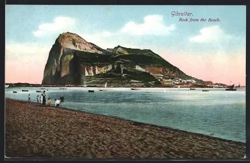 AK Gibraltar, Rock from the Beach