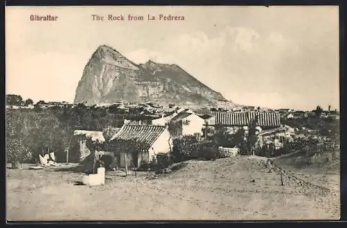 AK Gibraltar, The Rock from La Predrera