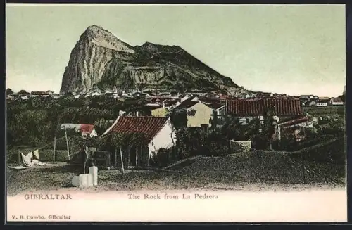 AK Gibraltar, The Rock from La Pedrera