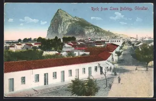 AK Gibraltar, Rock from Linea Bullring