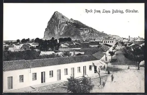 AK Gibraltar, Rock from Linea Bullring