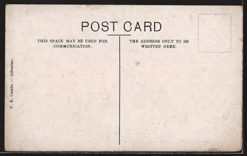 AK Gibraltar, Rock from N.W.