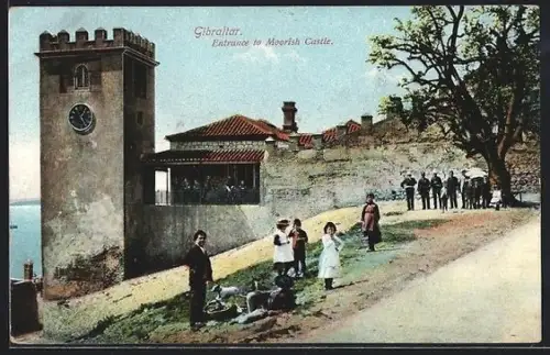 AK Gibraltar, Entrance to Moorish Castle
