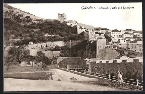 AK Gibraltar, Moorish Castle and Landport
