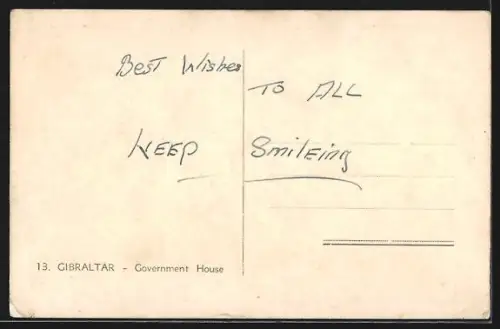 AK Gibraltar, Government House