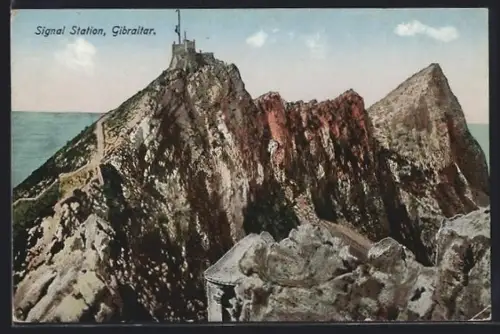 AK Gibraltar, at the Signal Station
