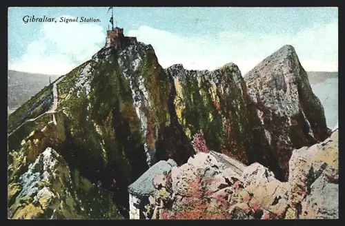 AK Gibraltar, Signal Station, Panorama