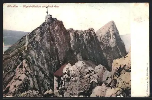 AK Gibraltar, Signal Station and Rock Gun