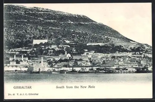 AK Gibraltar, South from the New Mole