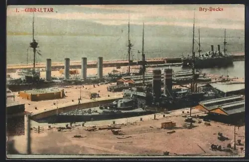 AK Gibraltar, Dry-Docks