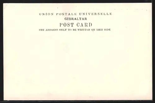 AK Gibraltar, The Monument of the Duke of Wellington, Denkmal