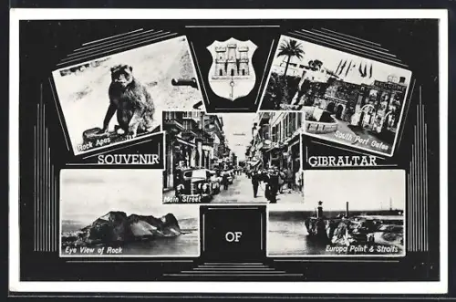 AK Gibraltar, South Port Gates, Rock Apes, Europa Point & Straits