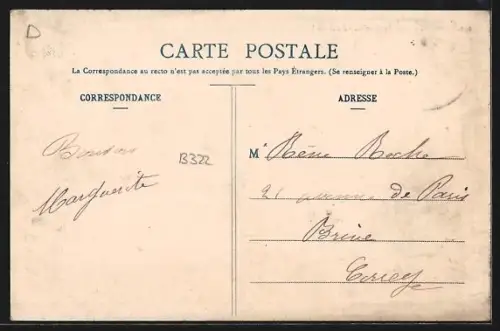 AK Corrèze, Pont sur la Corrèze à la Gare d`Aubazine