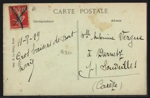 AK Bort /Corrèze, Le Pont et les Orgues