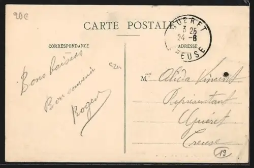 AK Beynat, Camp du Chastang, soldats en entraînement sur le terrain