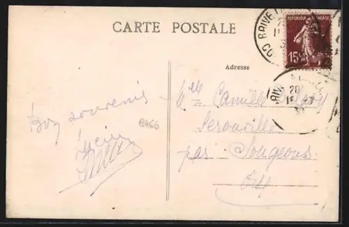 AK Brive, Place Thiers avec enfants jouant sur la place