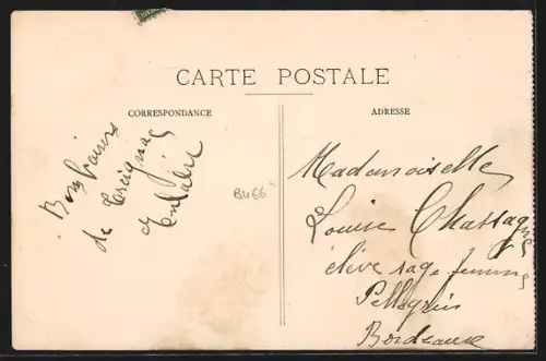 AK Treignac /Corrèze, Le Pont Finot, 1852, sur la Vézère