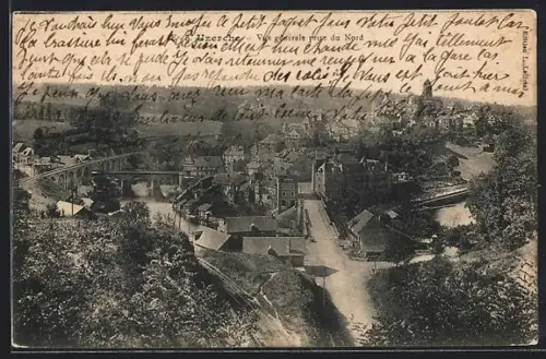 AK Uzerche, Vue générale prise du Nord