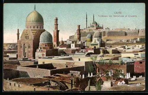 AK Caire, Tombeaux des Mamelouks et Citadelle