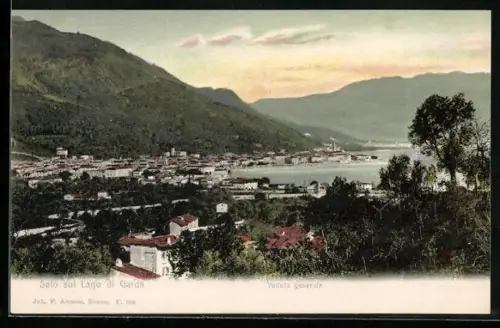 AK Salo, Panoramablick vom Berg