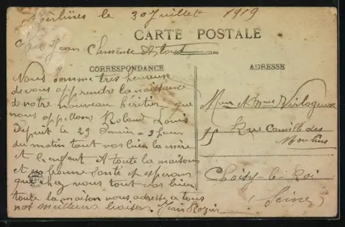 AK Eygurande-Merlines, Gare et Avenue