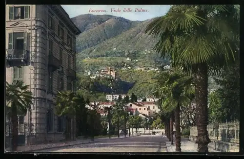 AK Locarno, Viale delle Palme