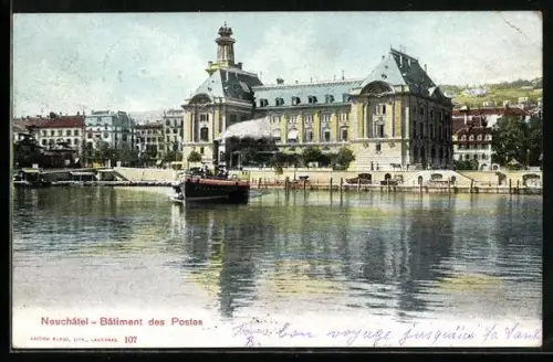 AK Neuchatel, Batiment des Postes