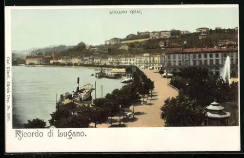 AK Lugano, Quai, Ricordo di Lugano
