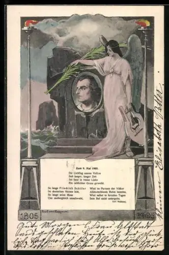 AK Buchs, Schillerfeier des dramatischen Vereins 1905