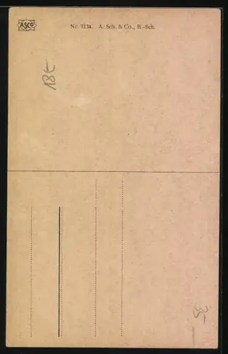 AK Mädchen im Kleid mit einer Schleife im Haar hält ein Fotoapparat