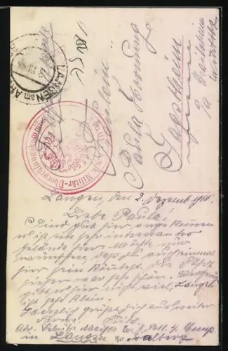 AK Junge Frau betet am Grab ihrer Eltern