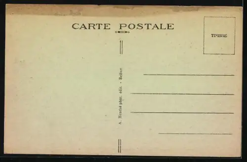 AK Champagney /Haute-Saône, Vue générale