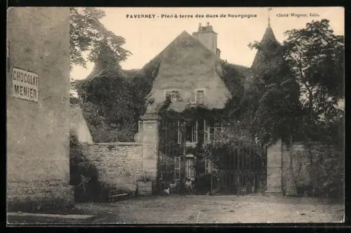 AK Faverney, Pied-à-terre des ducs de Bourgogne