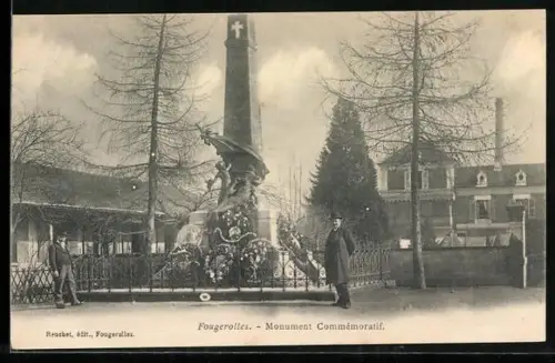 AK Fougerolles, Monument Commémoratif