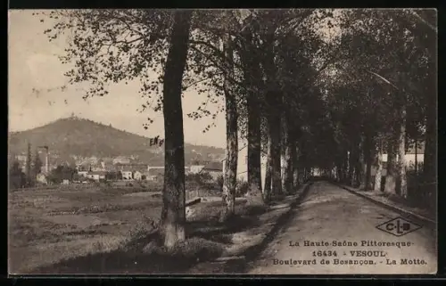 AK Vesoul, Boulevard de Besancon, La Motte