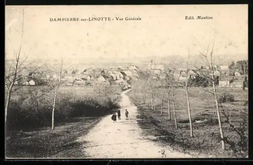 AK Dampierre-sur-Linotte, Vue Générale