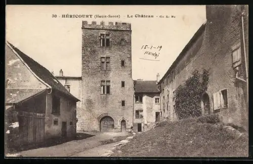 AK Héricourt /Haute-Saône, Le Château