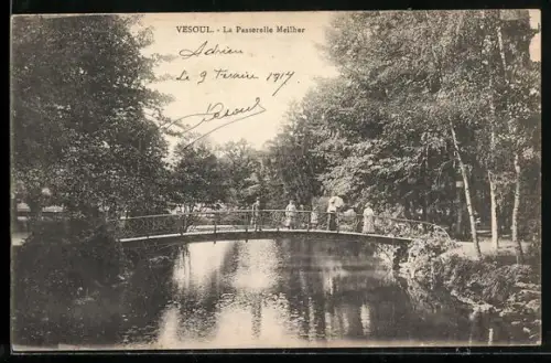 AK Vesoul, La Passerelle Meillier