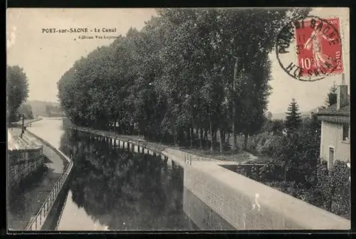 AK Port-sur-Saône, Le Canal