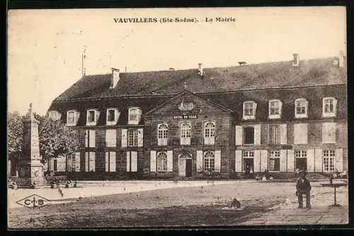 AK Vauvillers /Hte-Saône, La Mairie