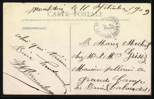 AK Montdoré près Vauvillers, Vue générale, La Vierge