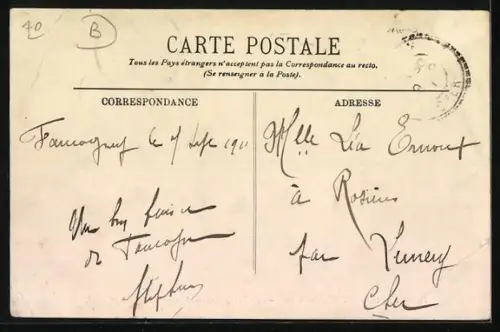 AK Faucogney /Haute-Saône, Le Breuchin, vue prise depuis le pont