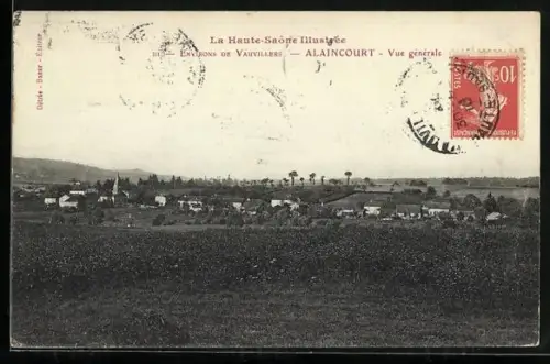 AK Alaincourt près Vauvillers, Vue générale